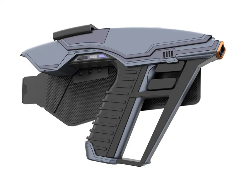 Star Trek: Picard Phaser - Mô hình 3D súng Phaser cực chi tiết - Image 10