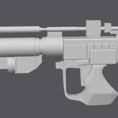 Mô hình 3D E-5 Blaster chuẩn kích thước 45cm cho Droid B1