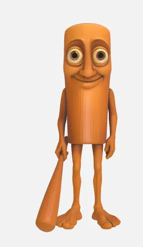 Mô hình 3D nhân vật vui nhộn TUN TUN TUN cực chất - Image 1