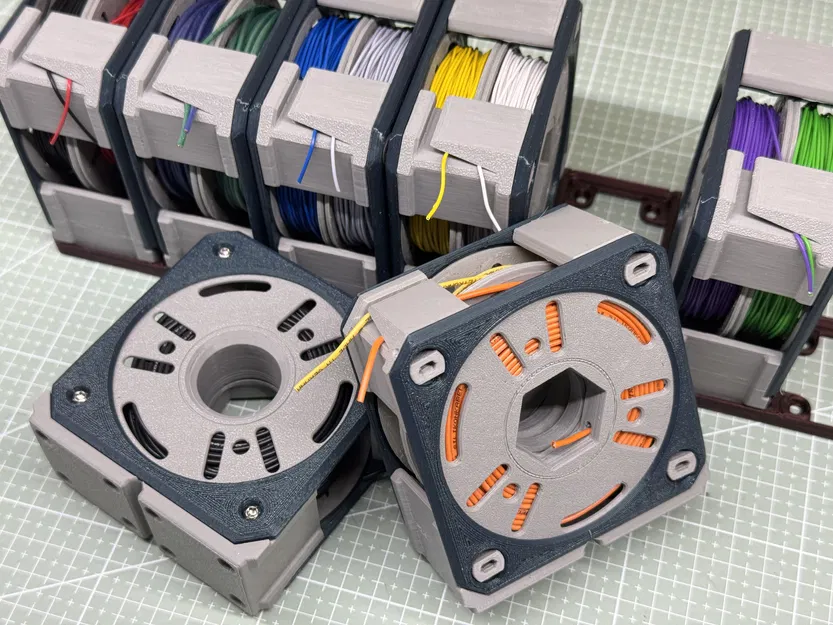 Kệ Đỡ Cuộn Dây Gridfinity - Image 1