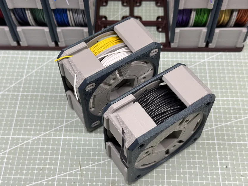 Kệ Đỡ Cuộn Dây Gridfinity - Image 2