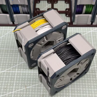 Kệ Đỡ Cuộn Dây Gridfinity