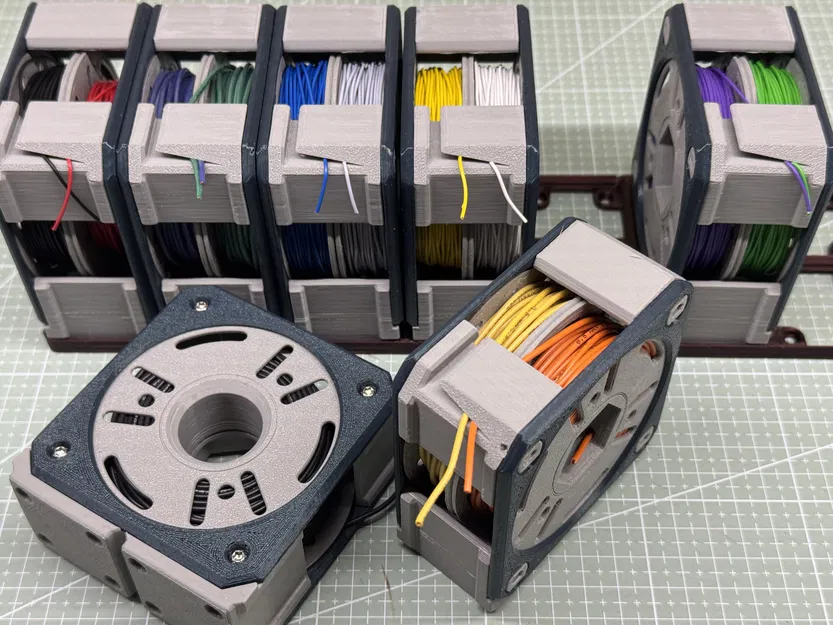 Kệ Đỡ Cuộn Dây Gridfinity - Image 3