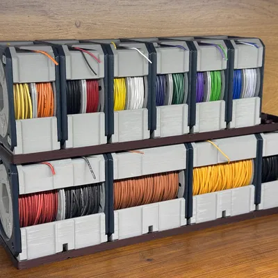 Kệ Đỡ Cuộn Dây Gridfinity