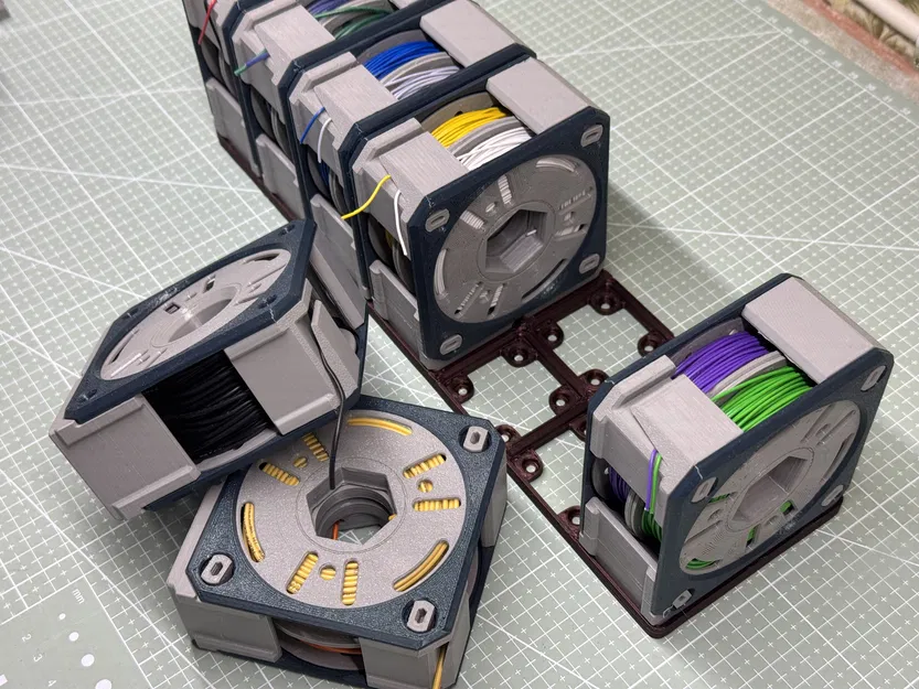 Kệ Đỡ Cuộn Dây Gridfinity - Image 7