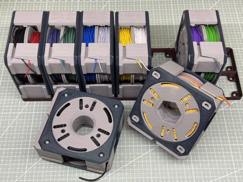 Kệ Đỡ Cuộn Dây Gridfinity - Image 9