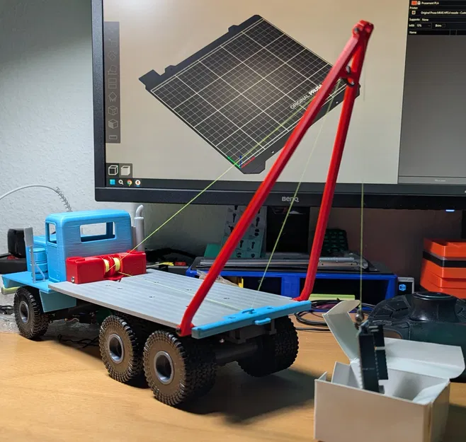 Mô hình xe tải DIY RC Rig Up Truck - Image 9