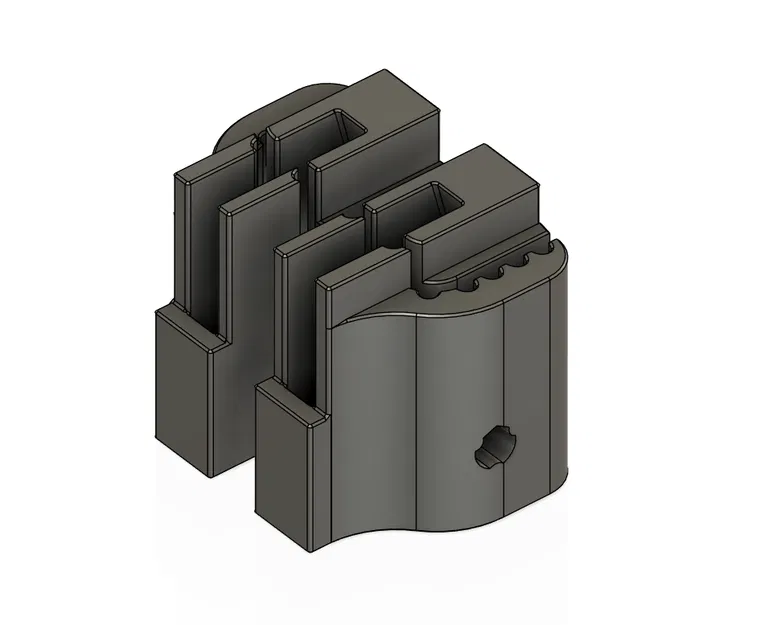 Ngàm kẹp dây đai trục X cải tiến cho Neptune 4 - Image 3