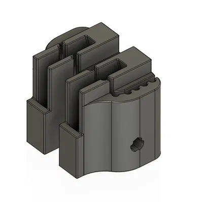 Ngàm kẹp dây đai trục X cải tiến cho Neptune 4