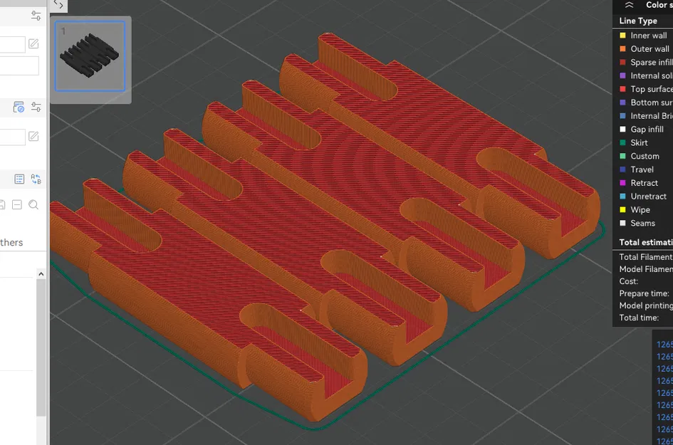 Trục xoay phẳng (Flat Shaft) cho Polydryer - In 3D dễ dàng - Image 1