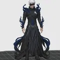 Gojo Dark Sorcerer Warrior – Mô hình Anime Fantasy in 3D ấn tượng - Thumbnail 3