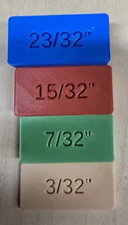 Bộ Setup Blocks Woodworking (Hệ Imperial) - Image 1