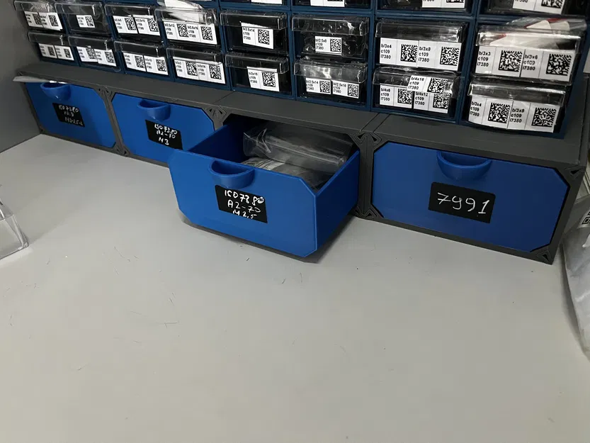 Hệ thống ngăn kéo mô-đun 150mm đa năng cho góc làm việc - Image 1