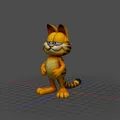 Mô hình 3D Garfield: Chú mèo lười đáng yêu cho dân sưu tầm - Thumbnail 1