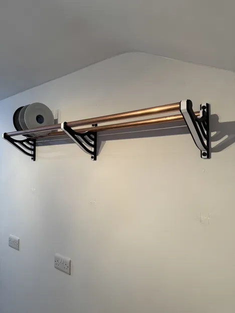 Giá đỡ cuộn nhựa in 3D cho ống đồng 28mm - Image 1