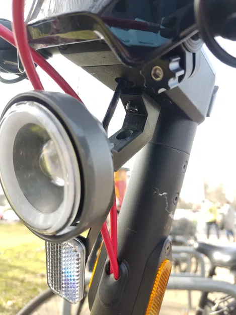 Giá đỡ đèn trước cho xe điện NIU KQi3 - Image 1