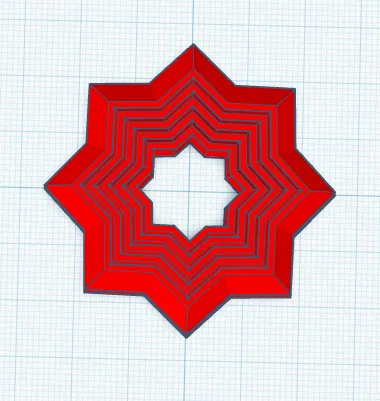 Small Star Fidget: Đồ chơi giảm stress ngôi sao nhỏ gọn in 3D - Image 1