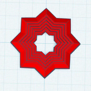 Small Star Fidget: Đồ chơi giảm stress ngôi sao nhỏ gọn in 3D