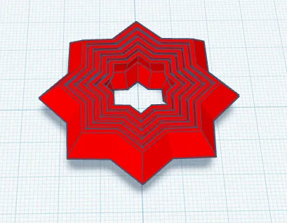 Small Star Fidget: Đồ chơi giảm stress ngôi sao nhỏ gọn in 3D - Image 2