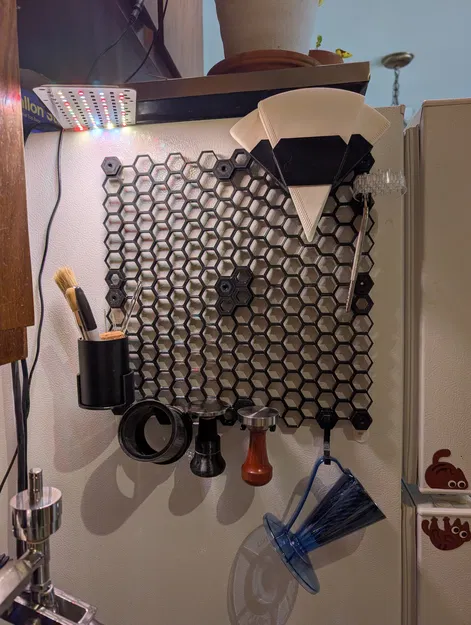 Honeycomb Coffee Wall (Bộ phụ kiện treo tường) - Image 1