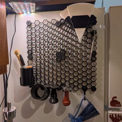 Honeycomb Coffee Wall (Bộ phụ kiện treo tường)