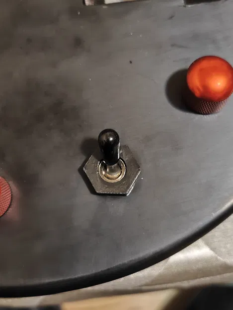 Nắp che ốc lục giác phong cách công nghiệp cho cần gạt guitar 3 chiều - Image 4