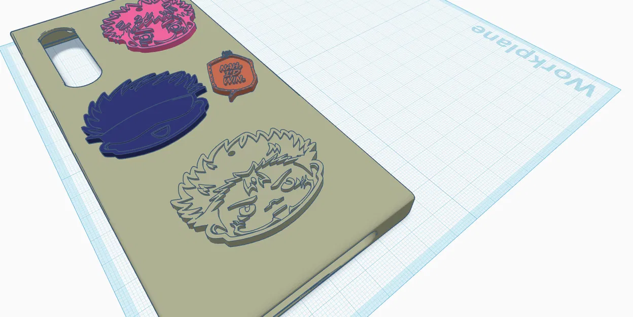 Ốp lưng LG Velvet phong cách Jujutsu Kaisen cực chất - Tải file STL - Image 1