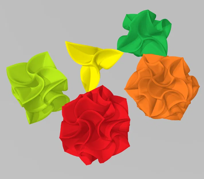 Bộ sưu tập mô hình 3D hình khối Spidron và Platonic Solid độc đáo - Image 2