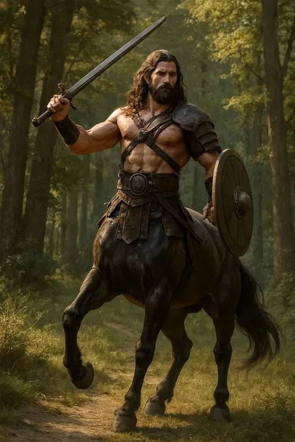 Mô hình 3D Nhân mã rừng già (The Forest Centaur) sắc nét, chi tiết - Image 2