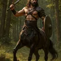 Mô hình 3D Nhân mã rừng già (The Forest Centaur) sắc nét, chi tiết - Thumbnail 2