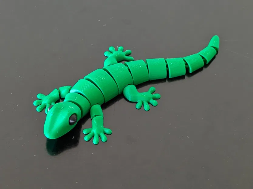 Mô hình thằn lằn, tắc kè Flexi (Flexi Lizard Gecko) cử động linh hoạt - Image 1