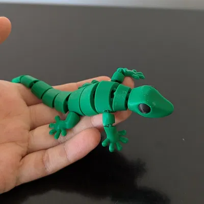 Mô hình thằn lằn, tắc kè Flexi (Flexi Lizard Gecko) cử động linh hoạt
