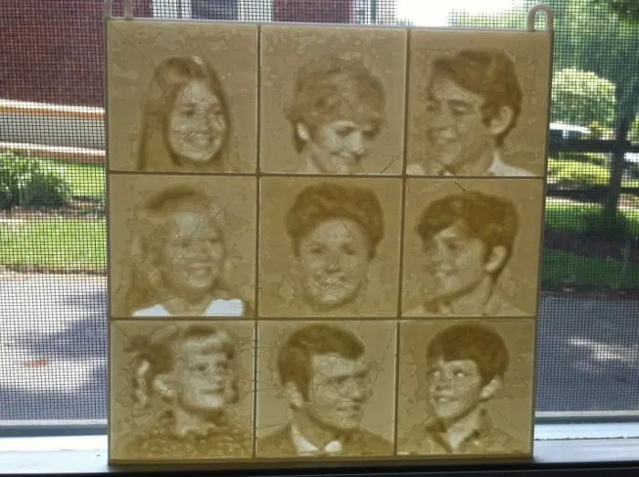 Tranh Lithophane Brady Bunch - Image 1