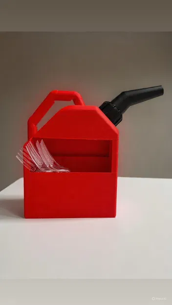 Ống đựng dụng cụ ăn uống hình Jerry can - Image 2