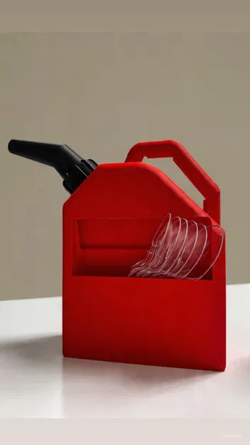 Ống đựng dụng cụ ăn uống hình Jerry can - Image 3