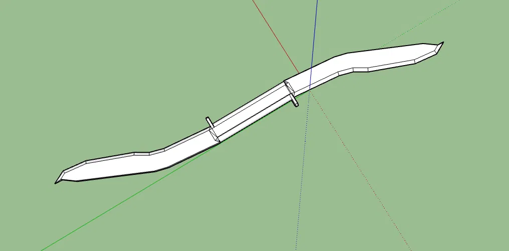 Mẫu dao Kukri in 3D - Image 1