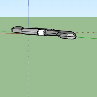 Mẫu dao Kukri in 3D