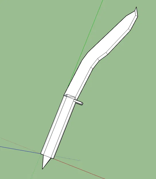 Mẫu dao Kukri in 3D - Image 4