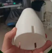 Đầu phun thổi khí Blower Nozzle 75mm thiết kế in 3D - Image 1