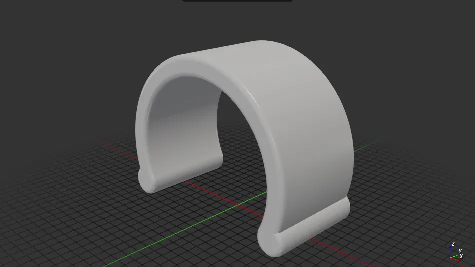 Kẹp nhựa cố định lưới làm vườn cho ống PVC (Garden netting clip) - Image 1