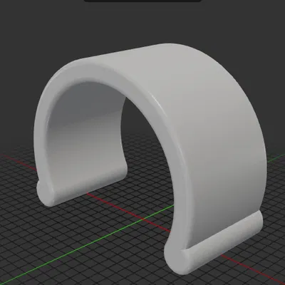 Kẹp nhựa cố định lưới làm vườn cho ống PVC (Garden netting clip)