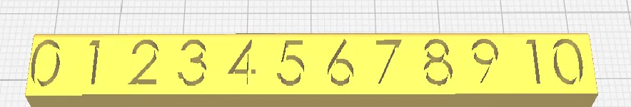 Bộ số 0-10 in 3D giúp bé học toán hiệu quả và thú vị - Image 1