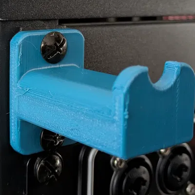 Giá treo tai nghe cho tủ Rack 19 inch (Mặt trước)