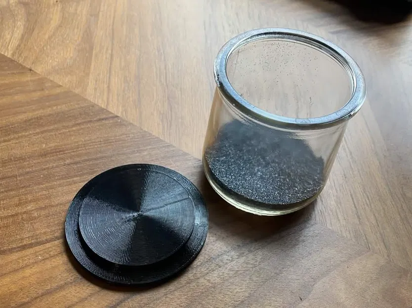 Nắp đậy 3D cho hũ thủy tinh Oui - Thiết kế bền bỉ với phần rìa dày - Image 1