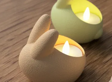 Đèn LED hình chú thỏ đáng yêu trang trí lễ Phục Sinh - Image 2