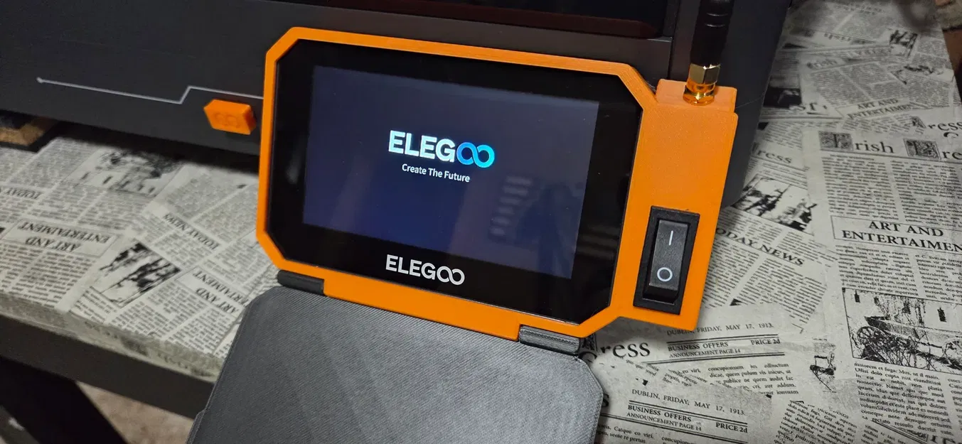 Khung Bảo Vệ Màn Hình Tích Hợp WiFi Cho Centauri Carbon - Image 1