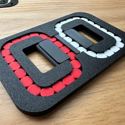 Sliding Color Puzzle - Đồ chơi xếp hình trượt màu 3D độc đáo