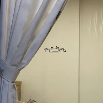 Tranh treo tường 3D hình xe Audi TT 8N Mk1 (bản mui trần)