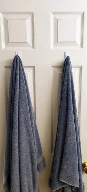 Móc Treo Cửa - 2 Kiểu Dáng - Dùng Cho Khăn, Quần Áo, v.v. - Image 1