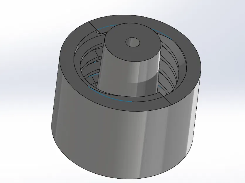 Thiết kế Male Luer Lock chuẩn xác cho máy in 3D - Image 1